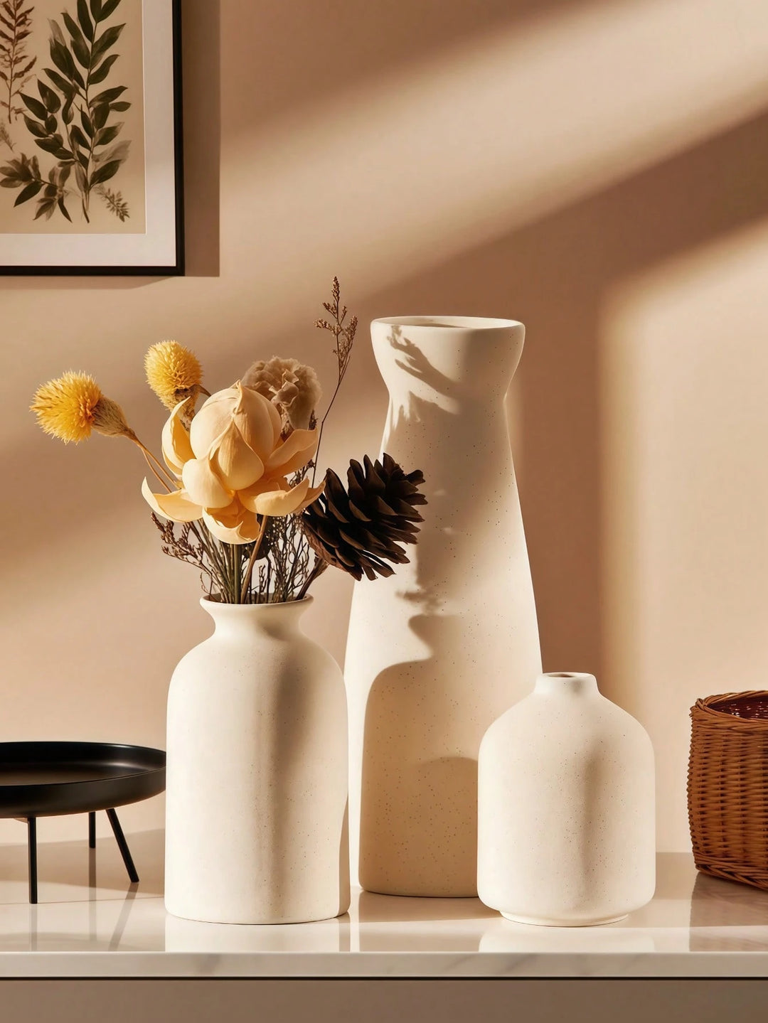 DOUCE & MIDA™ | SET OF 3 VASES