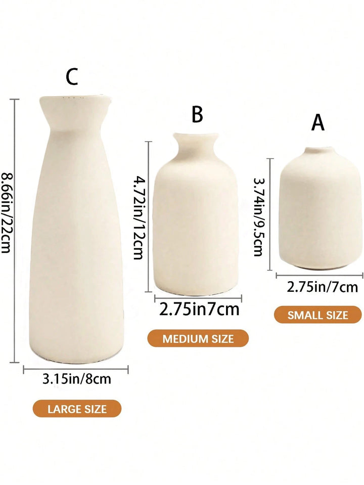 DOUCE & MIDA™ | SET OF 3 VASES