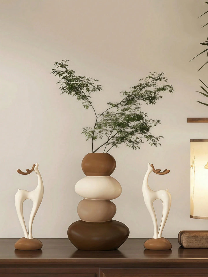 DOUCE & MIDA™ | LUCKY VASE AND REINDEER SET