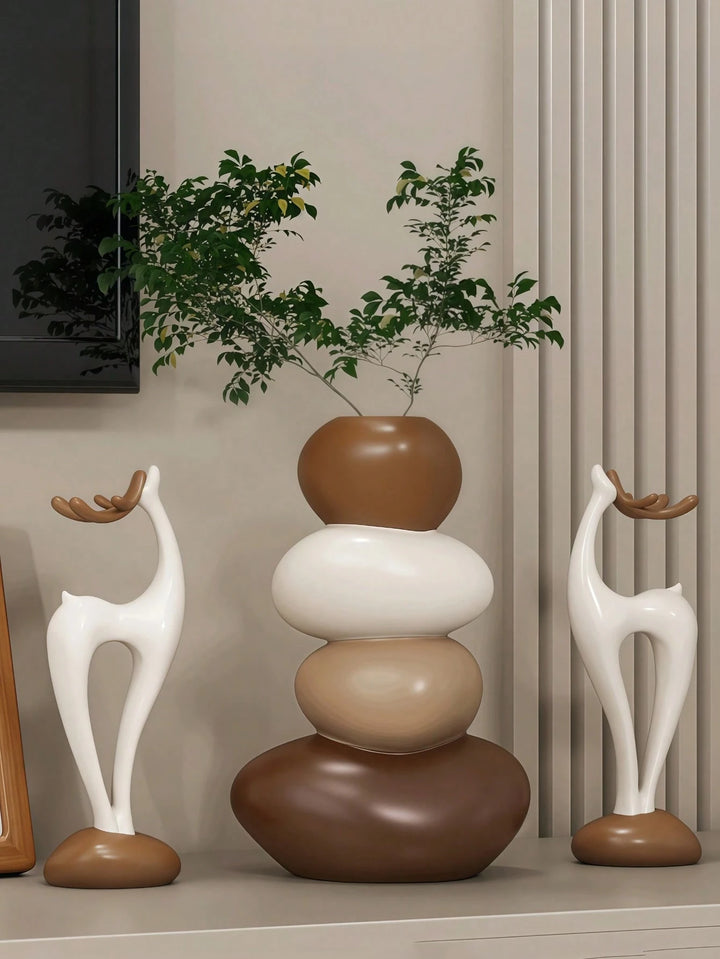 DOUCE & MIDA™ | LUCKY VASE AND REINDEER SET