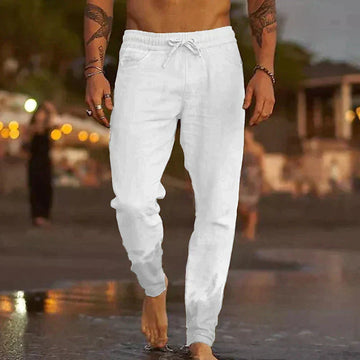 LINEN BEACH TROUSERS