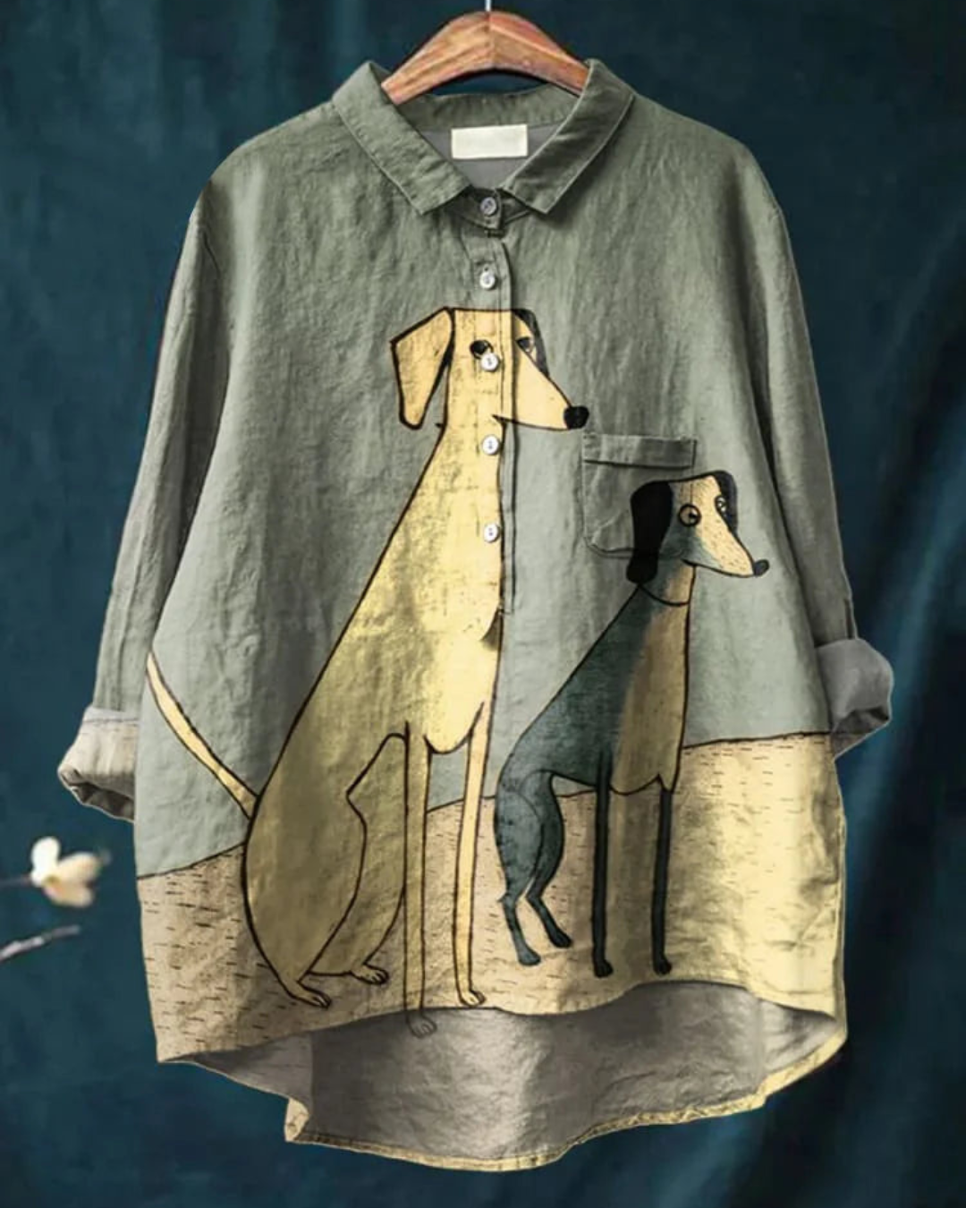 MILA™ | CANINE PATTERN SHIRT