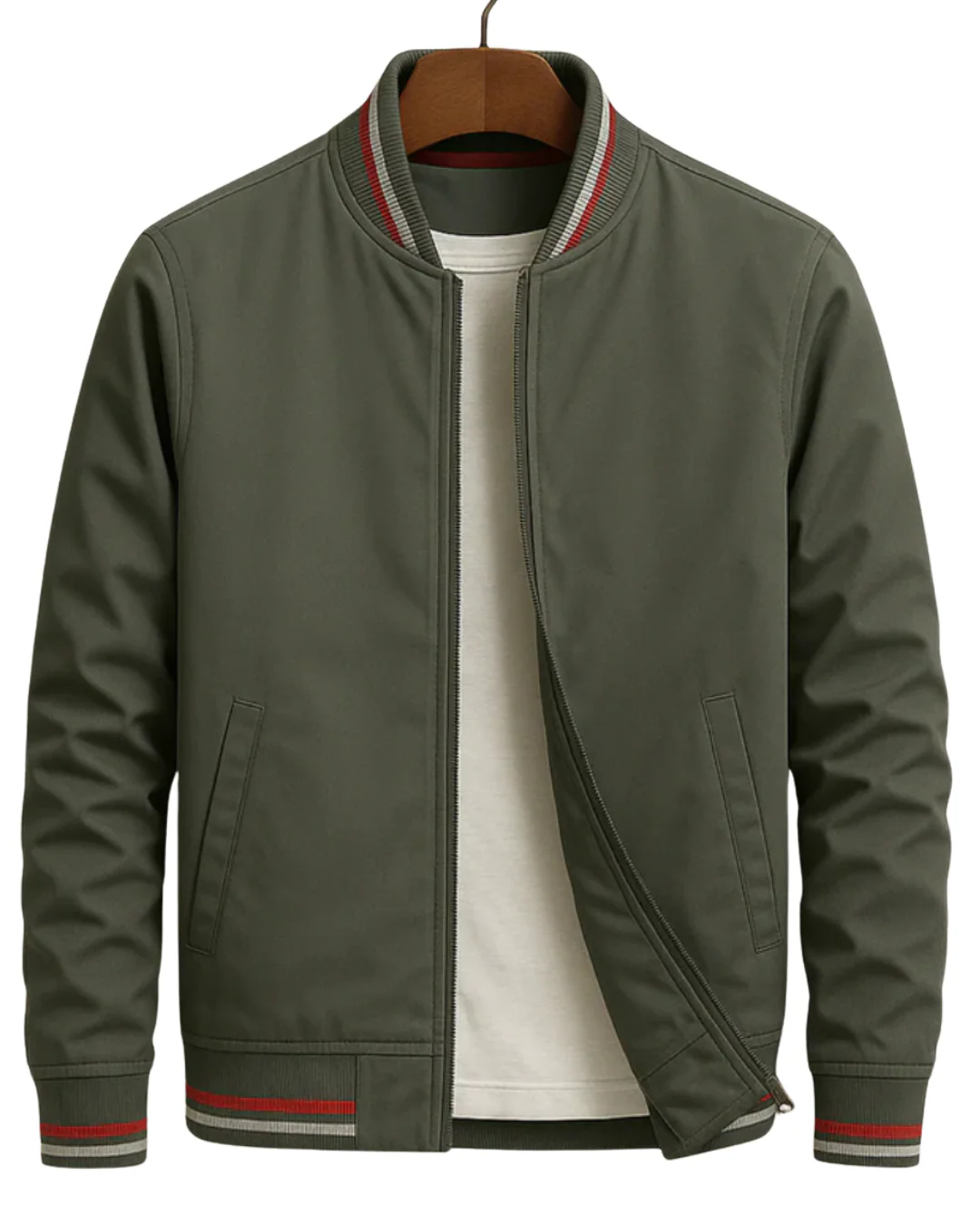 TOM | STYLISH BOMBER JACKET WITH STRIPES