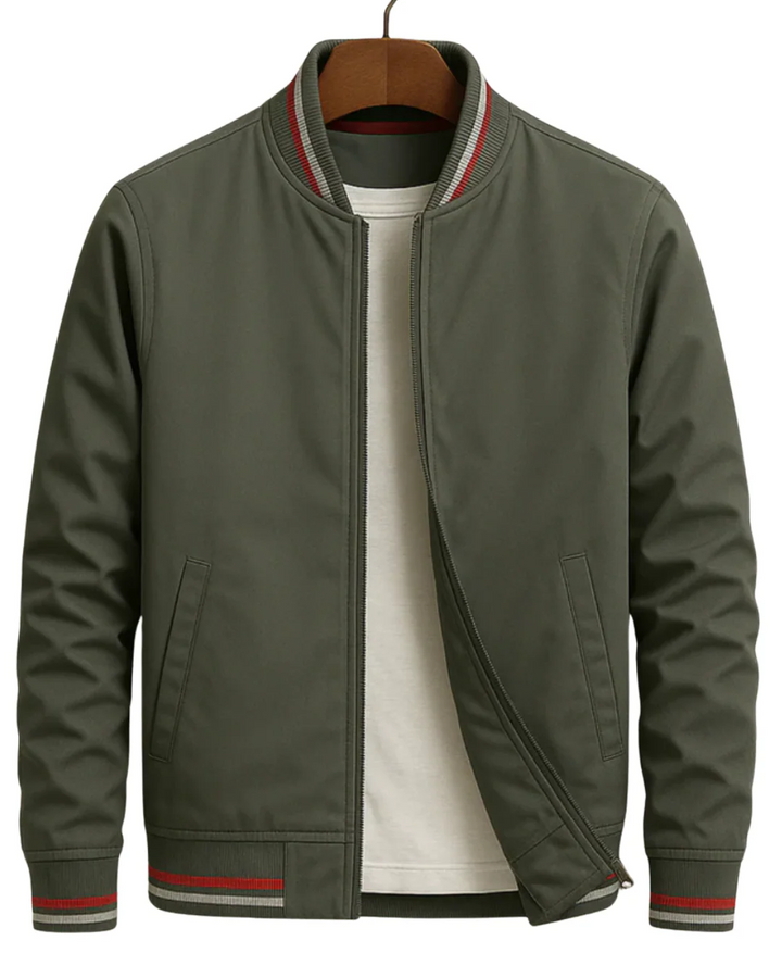 TOM | STYLISH BOMBER JACKET WITH STRIPES