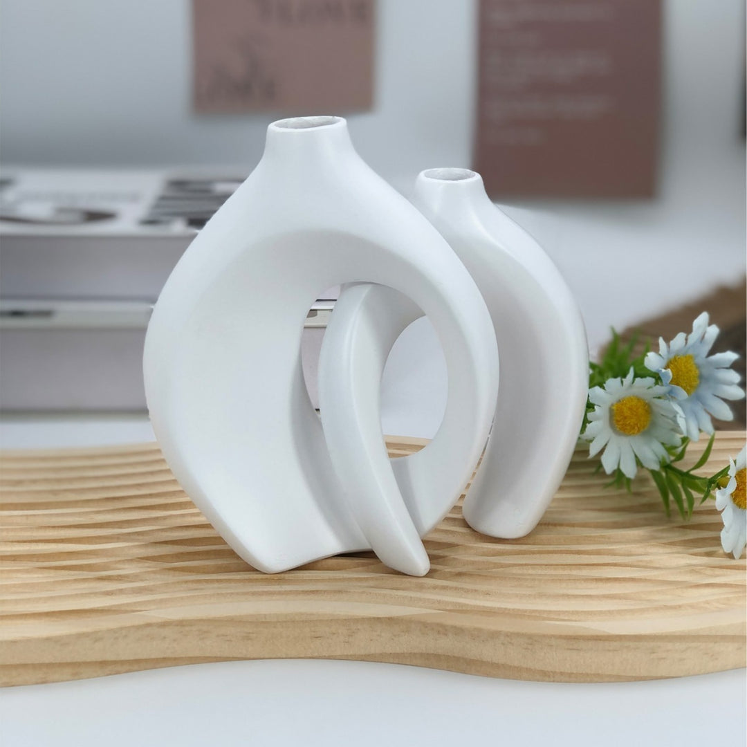 DOUCE & MIDA™ | GEOMETRIC DESIGN COMBINATION VASE