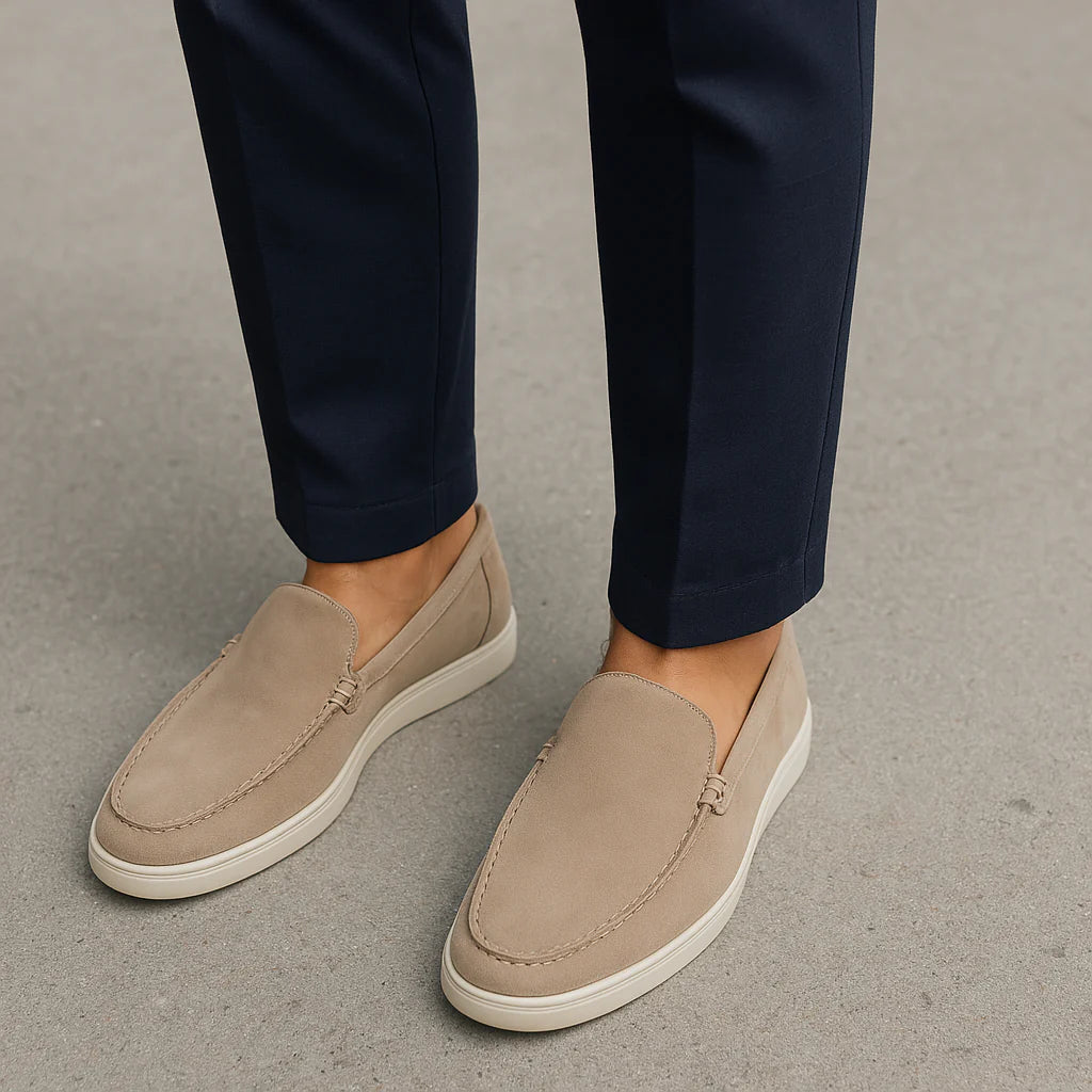 ELEGANT SUEDE LEATHER LOAFERS