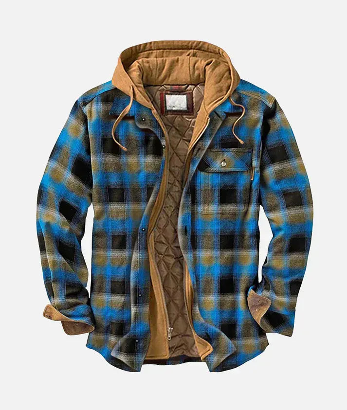 ARTHUR | PATCHWORK CHECK JACKET