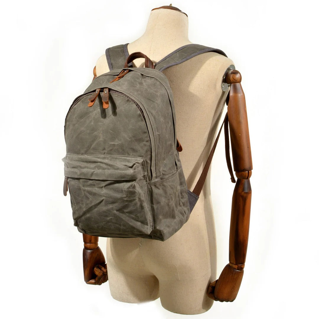 Vintage Canvas Briefcase | AMSTERDAM