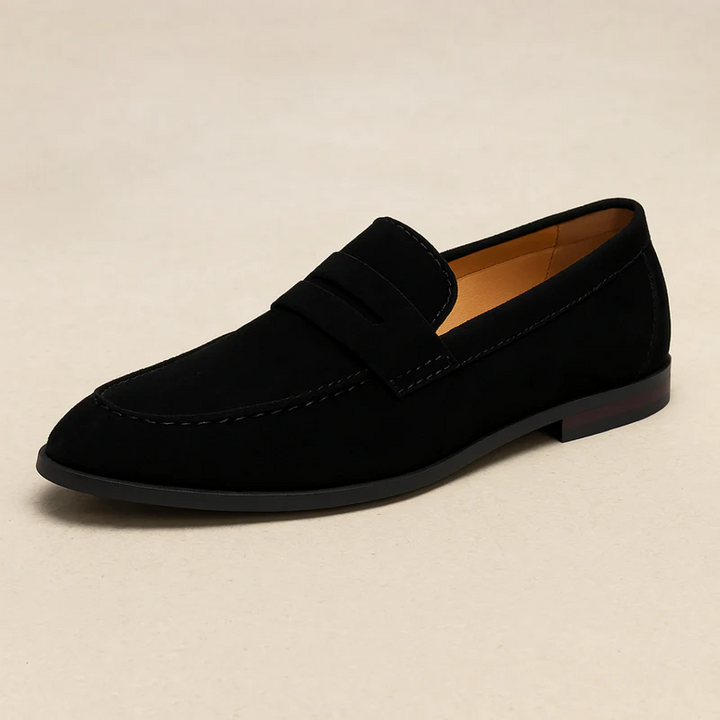 PENNY LOAFERS IN SUEDE LEATHER OLD MONEY