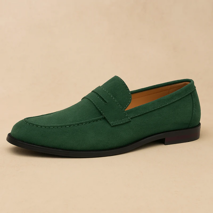 PENNY LOAFERS IN SUEDE LEATHER OLD MONEY