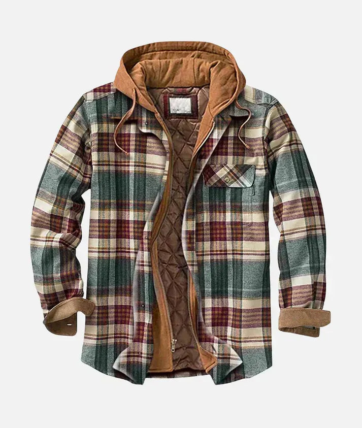 ARTHUR | PATCHWORK CHECK JACKET