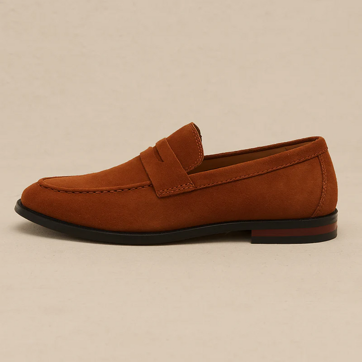 PENNY LOAFERS IN SUEDE LEATHER OLD MONEY