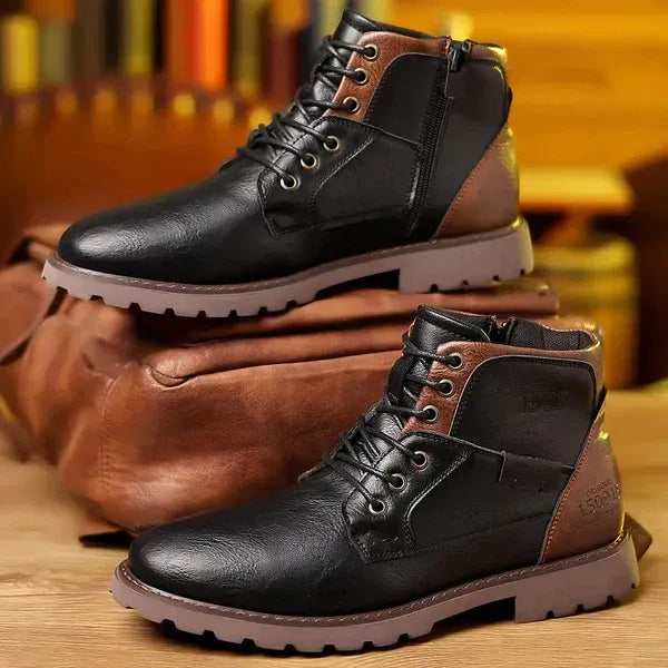 QUINN | PREMIUM LACE-UP BOOTS