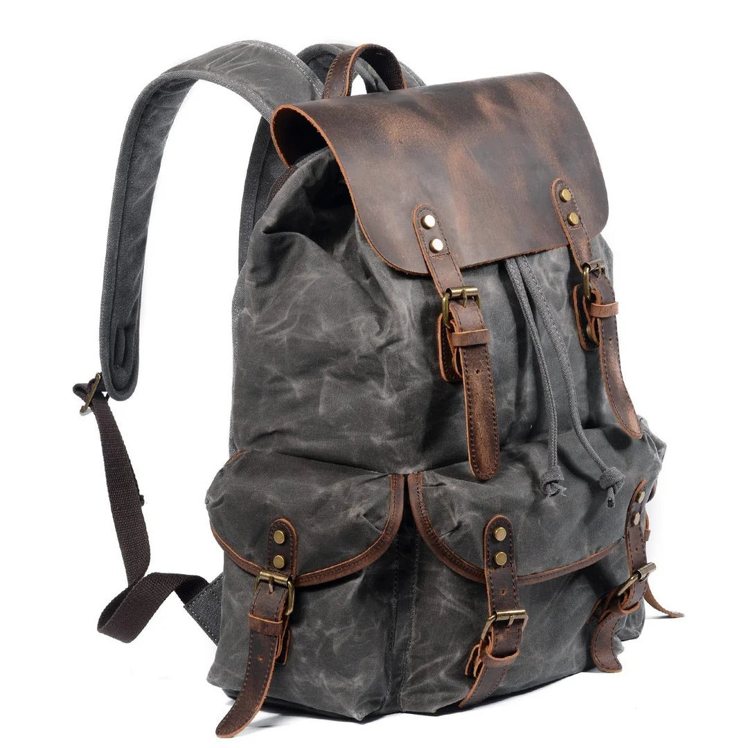 Canvas & Leather Rucksack | SALZBURG