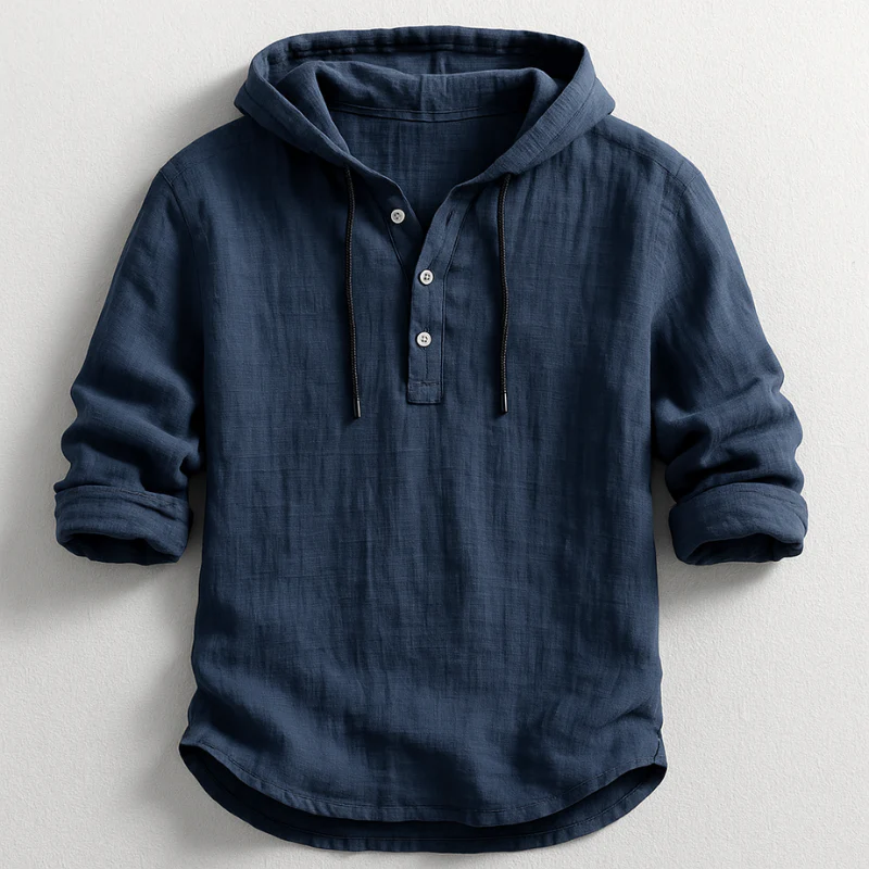 CILLIAN | LUXURY SHIRT WITH HOOD