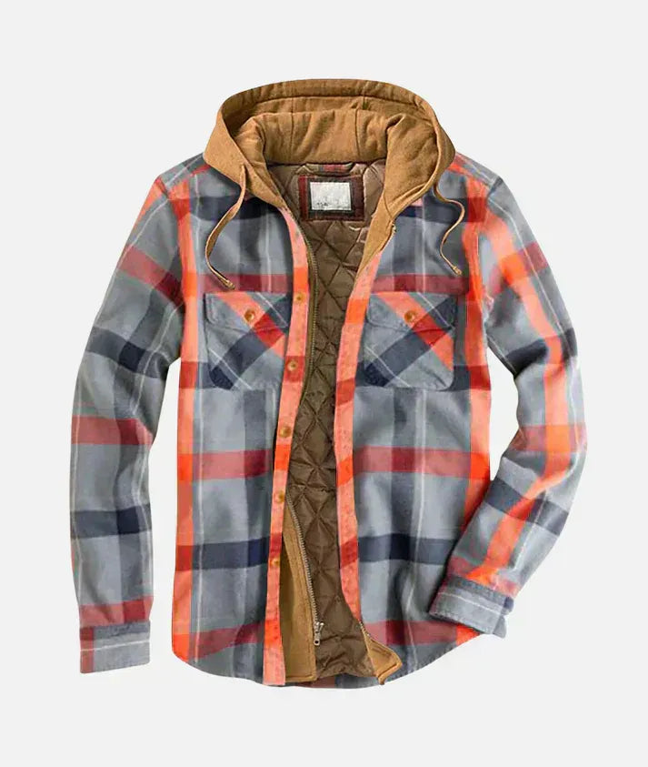 ARTHUR | PATCHWORK CHECK JACKET
