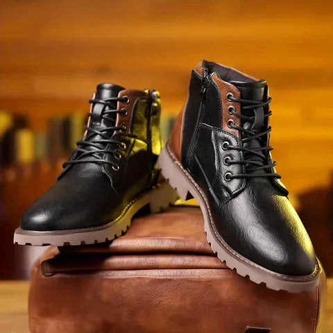 QUINN | PREMIUM LACE-UP BOOTS