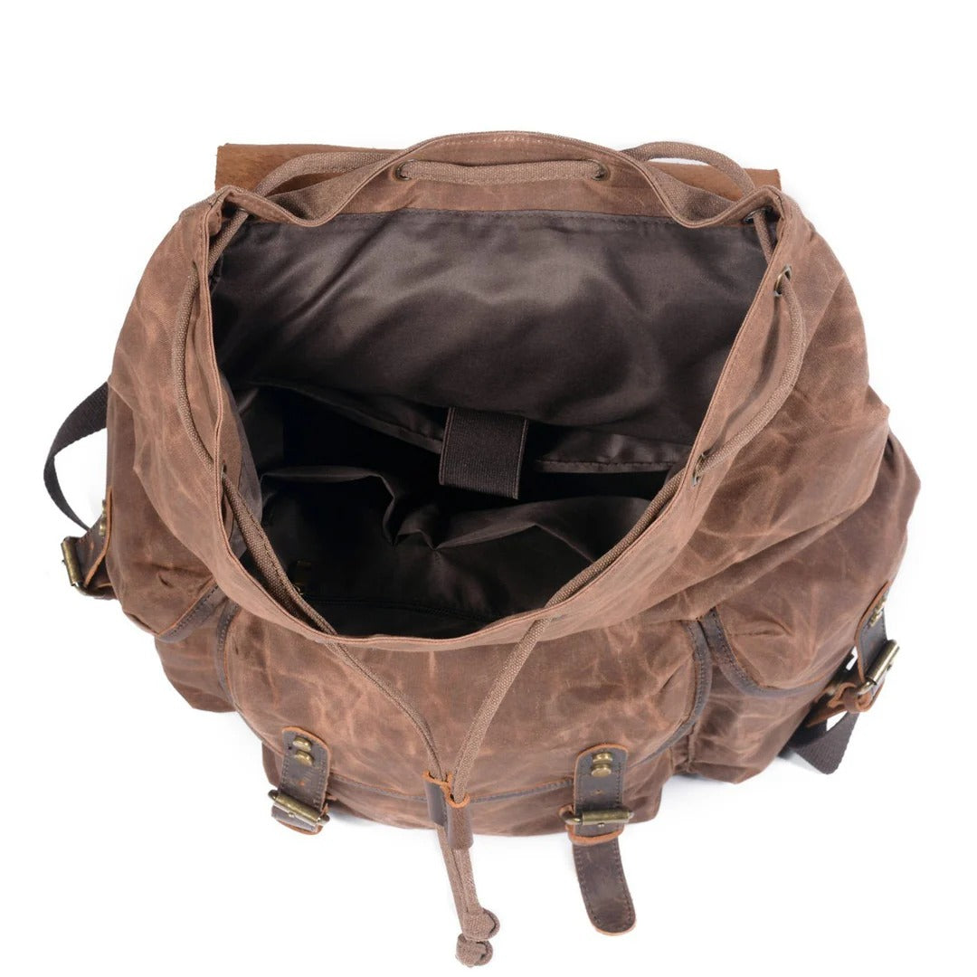 Canvas & Leather Rucksack | SALZBURG