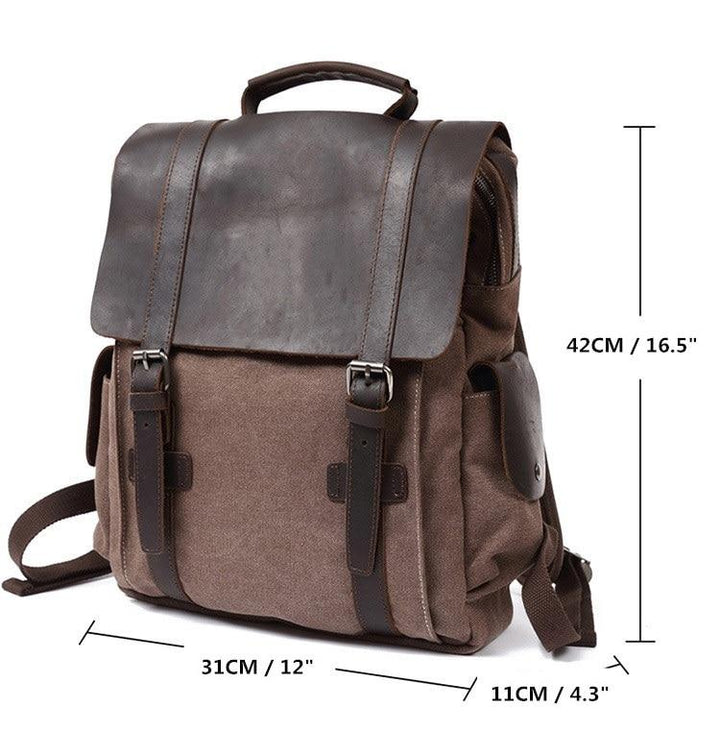 Small Canvas Rucksack | PRAGUE