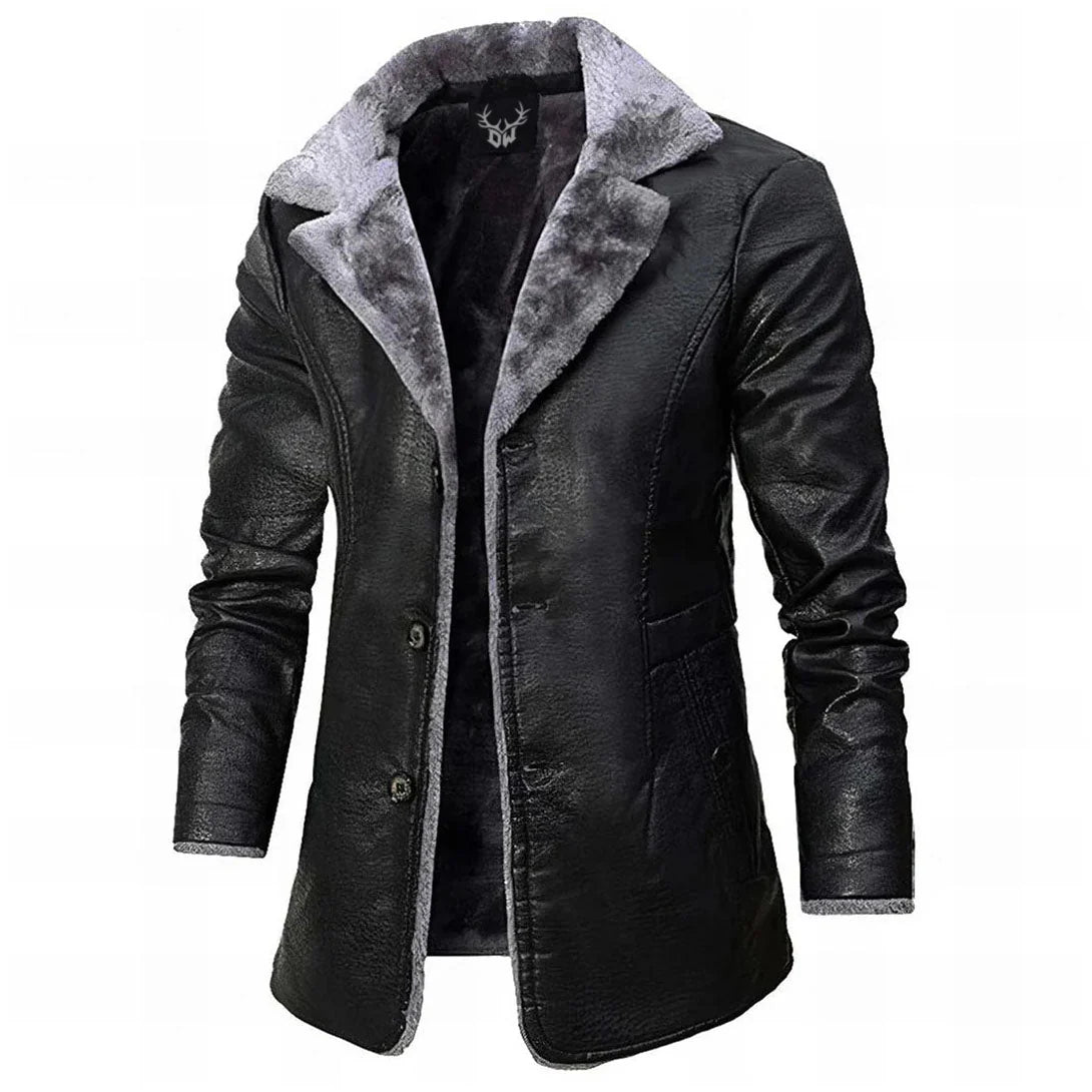 DOUCE & MIDA™ | ELEGANT AND CASUAL MEN’S LEATHER JACKET