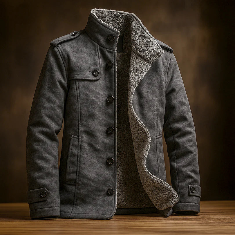 DOUCE & MIDA™ | MEN’S SUEDE COAT