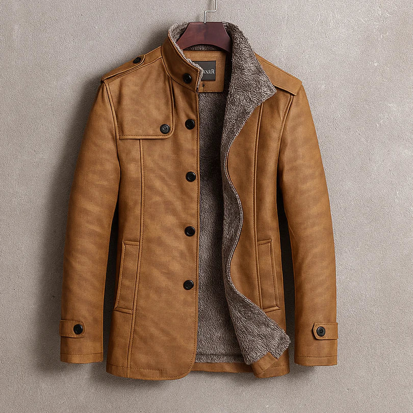 DOUCE & MIDA™ | MEN’S SUEDE COAT