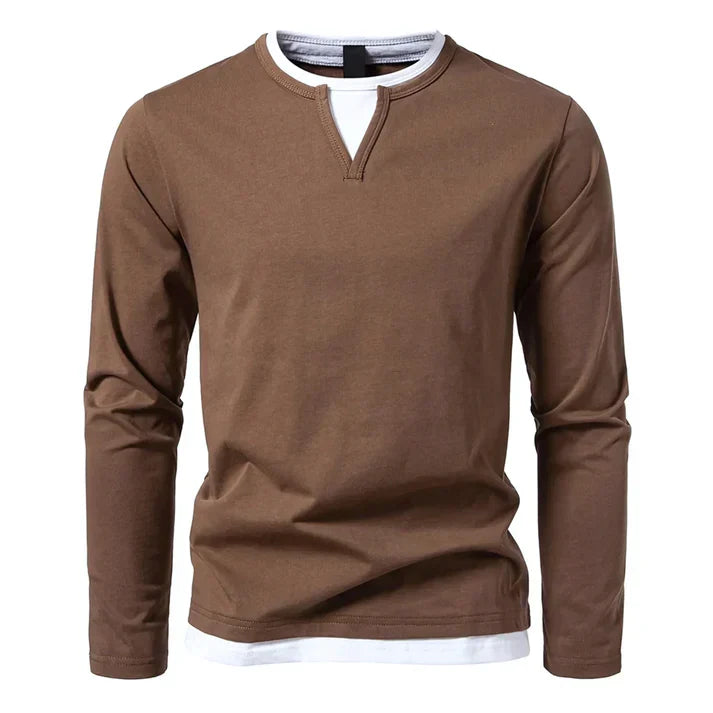 AIOPESON™ | PREMIUM COMBED COTTON LONG-SLEEVE T-SHIRT
