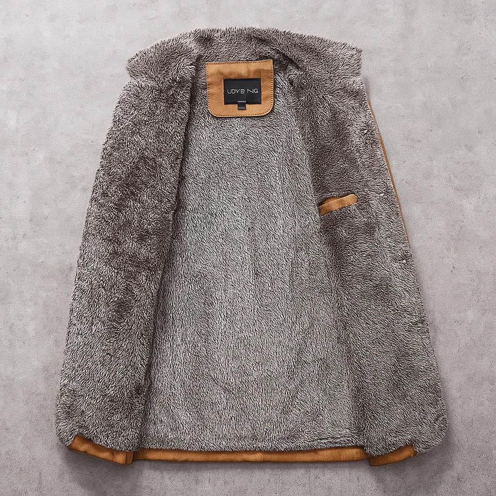 DOUCE & MIDA™ | MEN’S SUEDE COAT