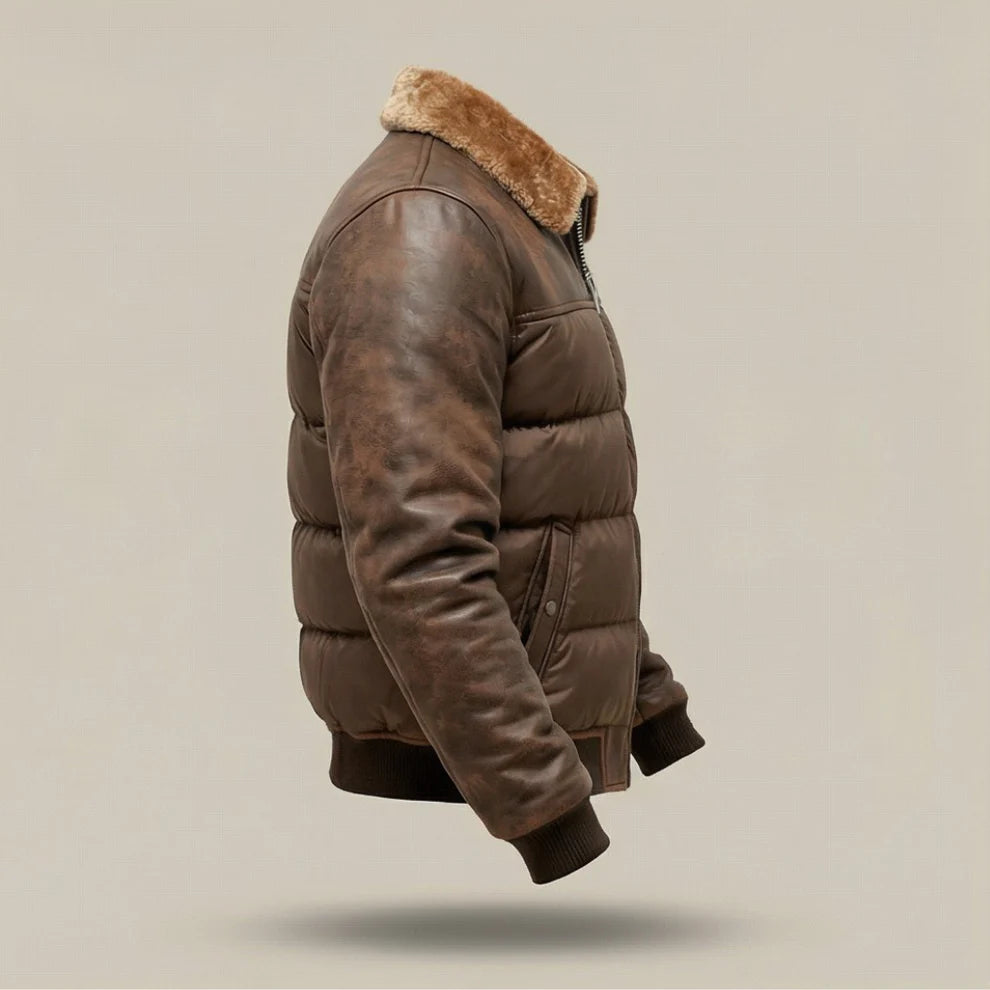 DOUCE & MIDA™ | MEN’S LEATHER JACKET