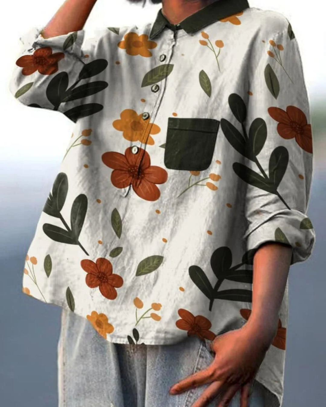 KODIE™ | BOTANICAL ART SHIRT