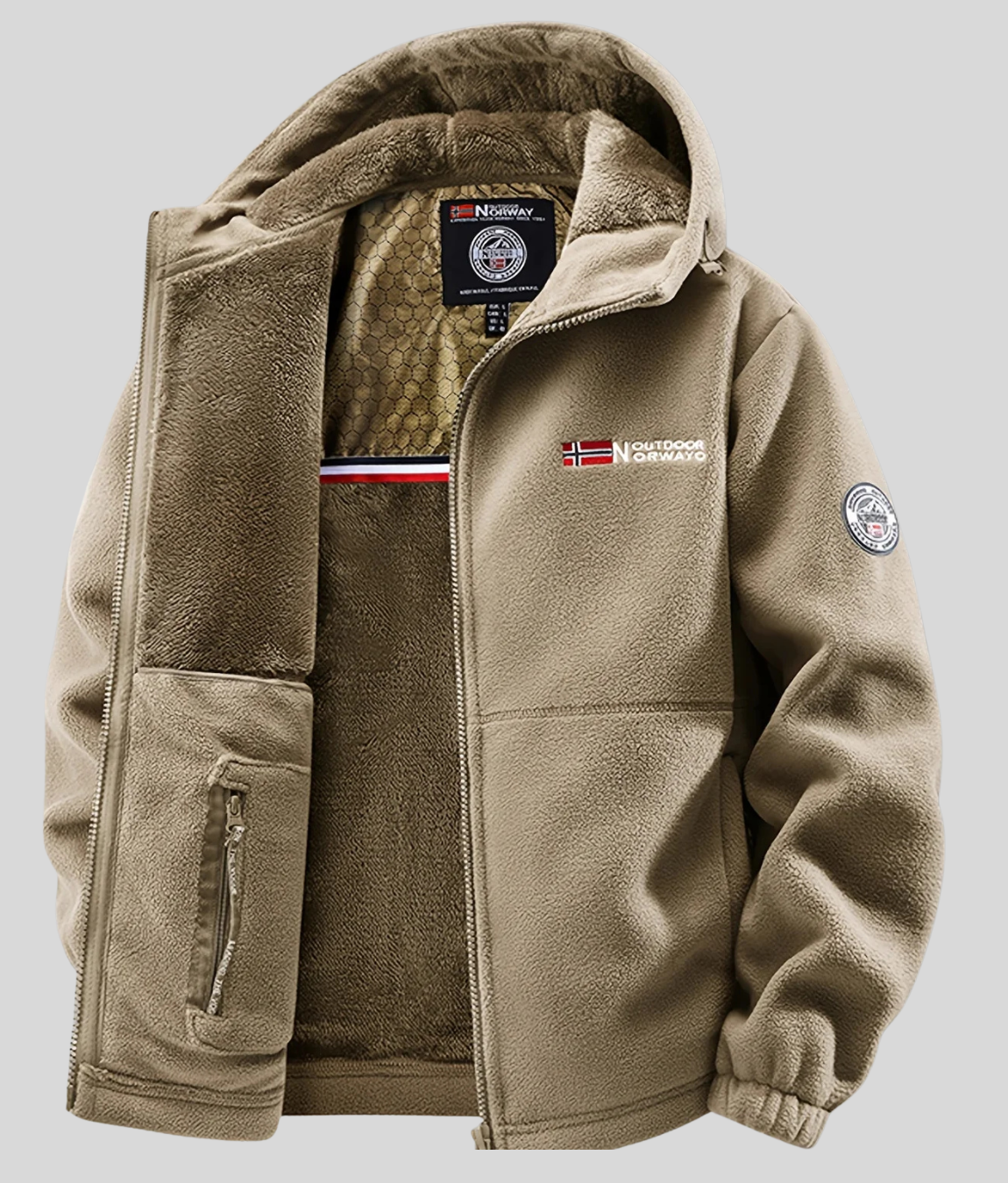 DOUCE & MIDA™ | THERMAL FLEECE JACKET