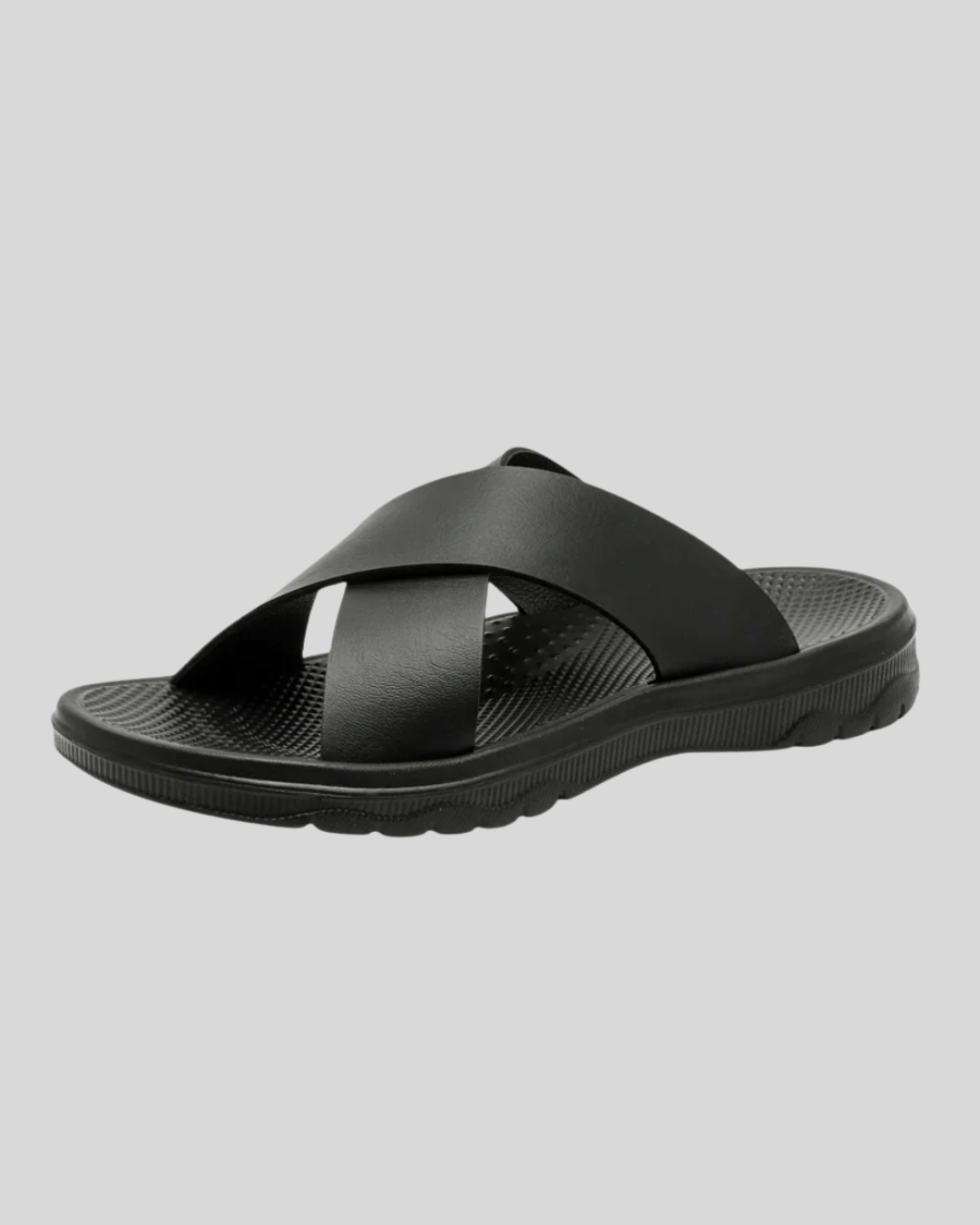 VISTIO | MEN’S CROSSED-STRAP SANDALS