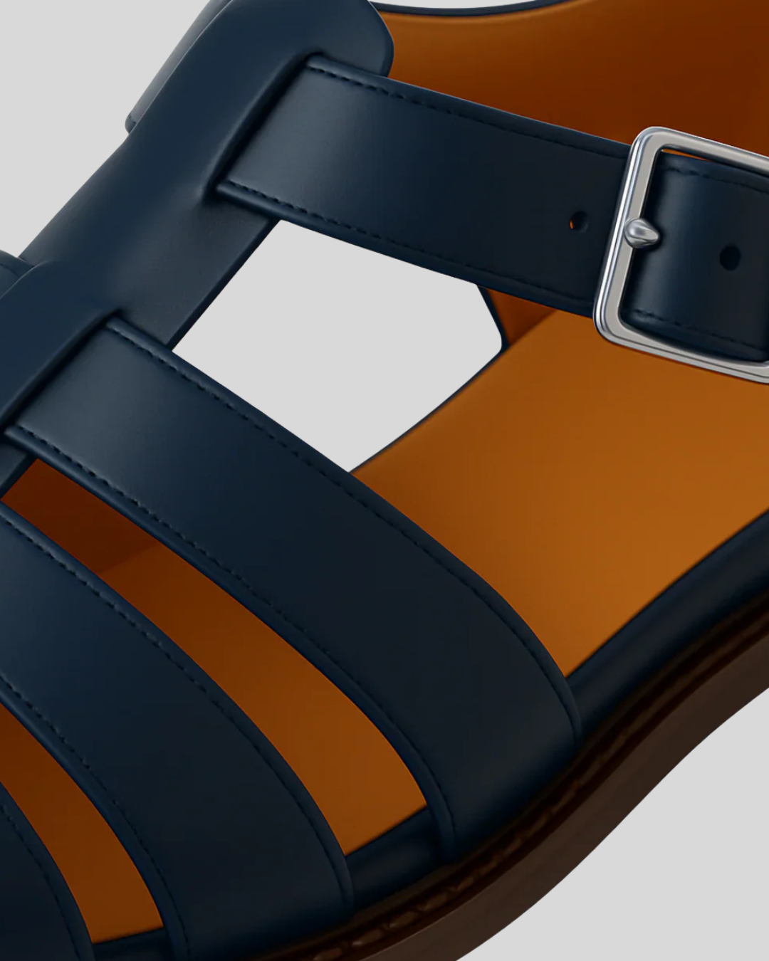 HENRY | CLOSED-TOE SANDAL WITH STRAP