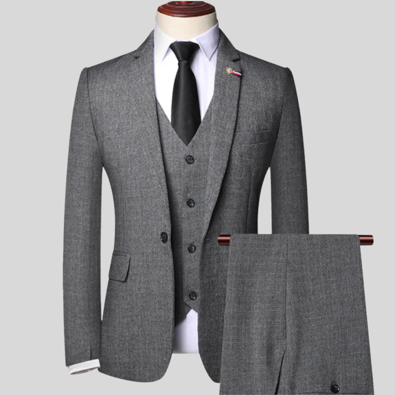 DOUCE & MIDA™ | MEN’S 3-PIECE SUIT