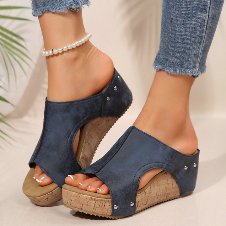 LUCILLA | SANDALES COMPENSÉES