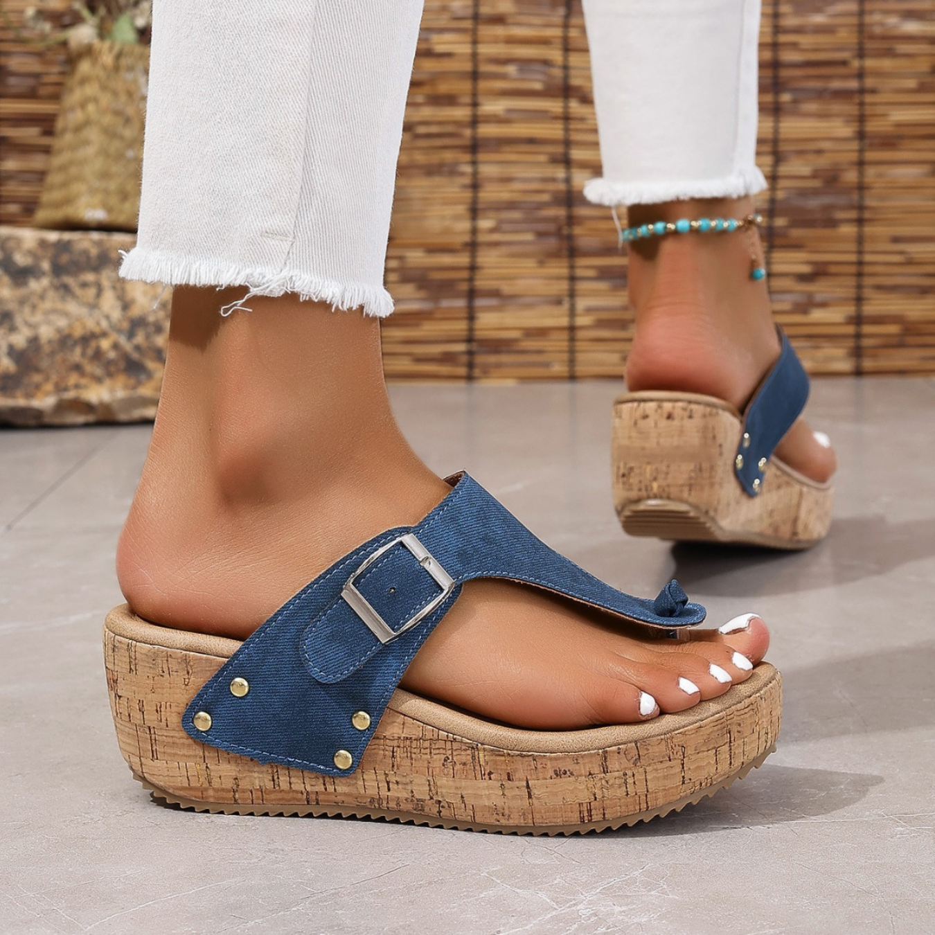 Freya | Wedge Sandals