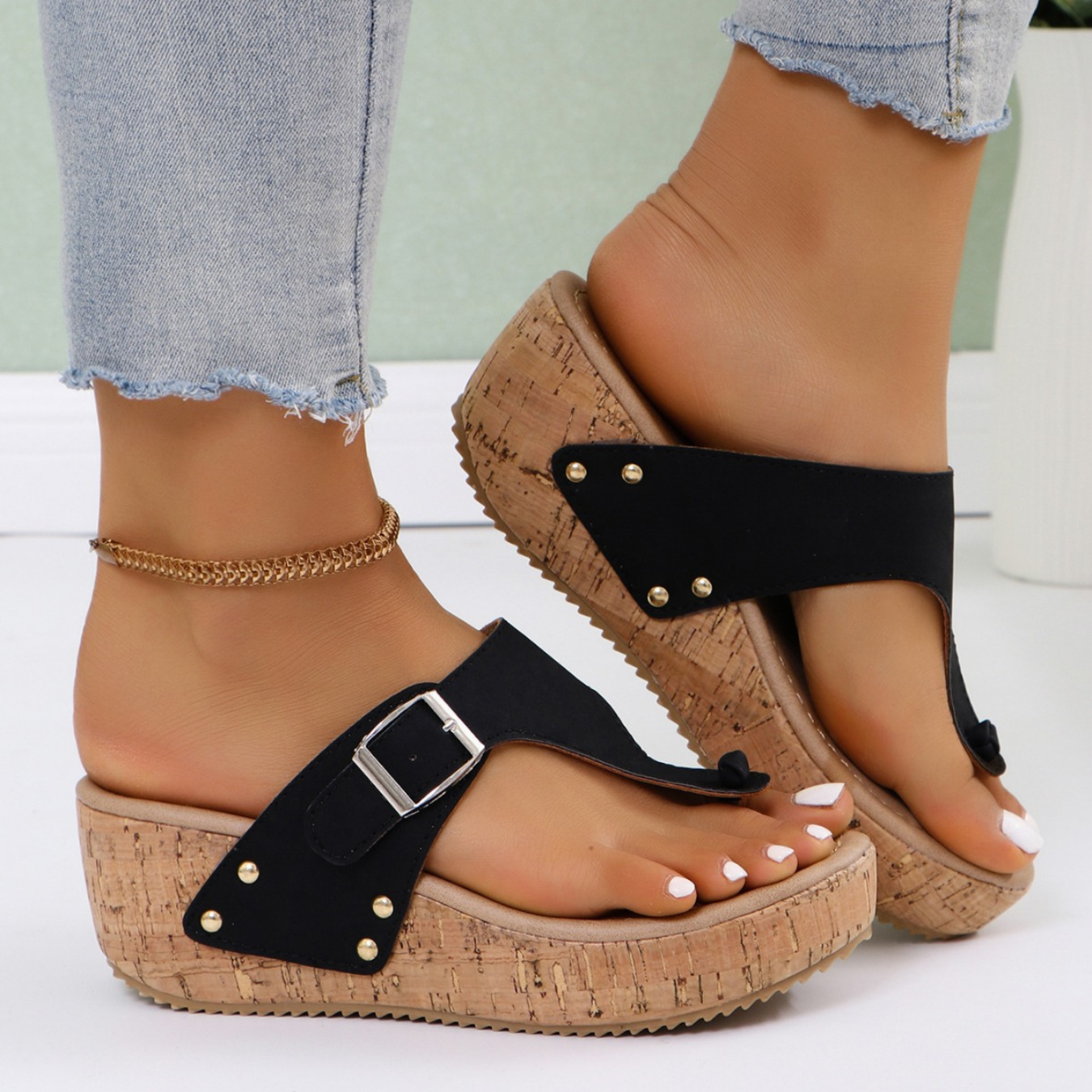 Freya | Wedge Sandals