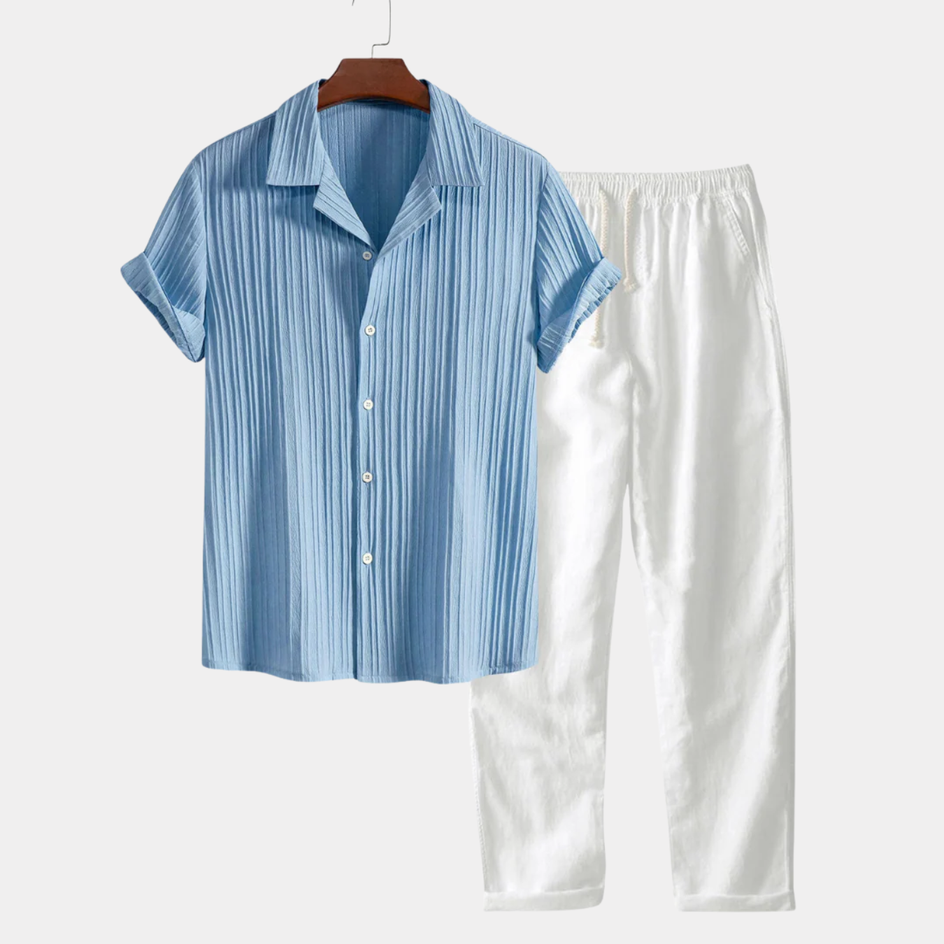 PALAWAN SHORT-SLEEVE SET