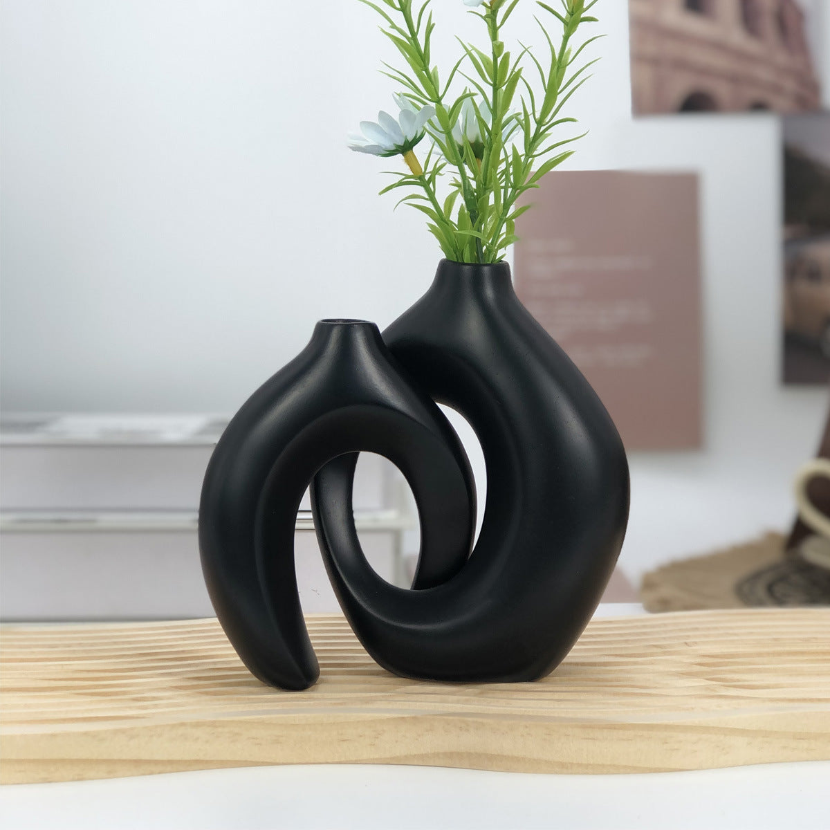 DOUCE & MIDA™ | GEOMETRIC DESIGN COMBINATION VASE