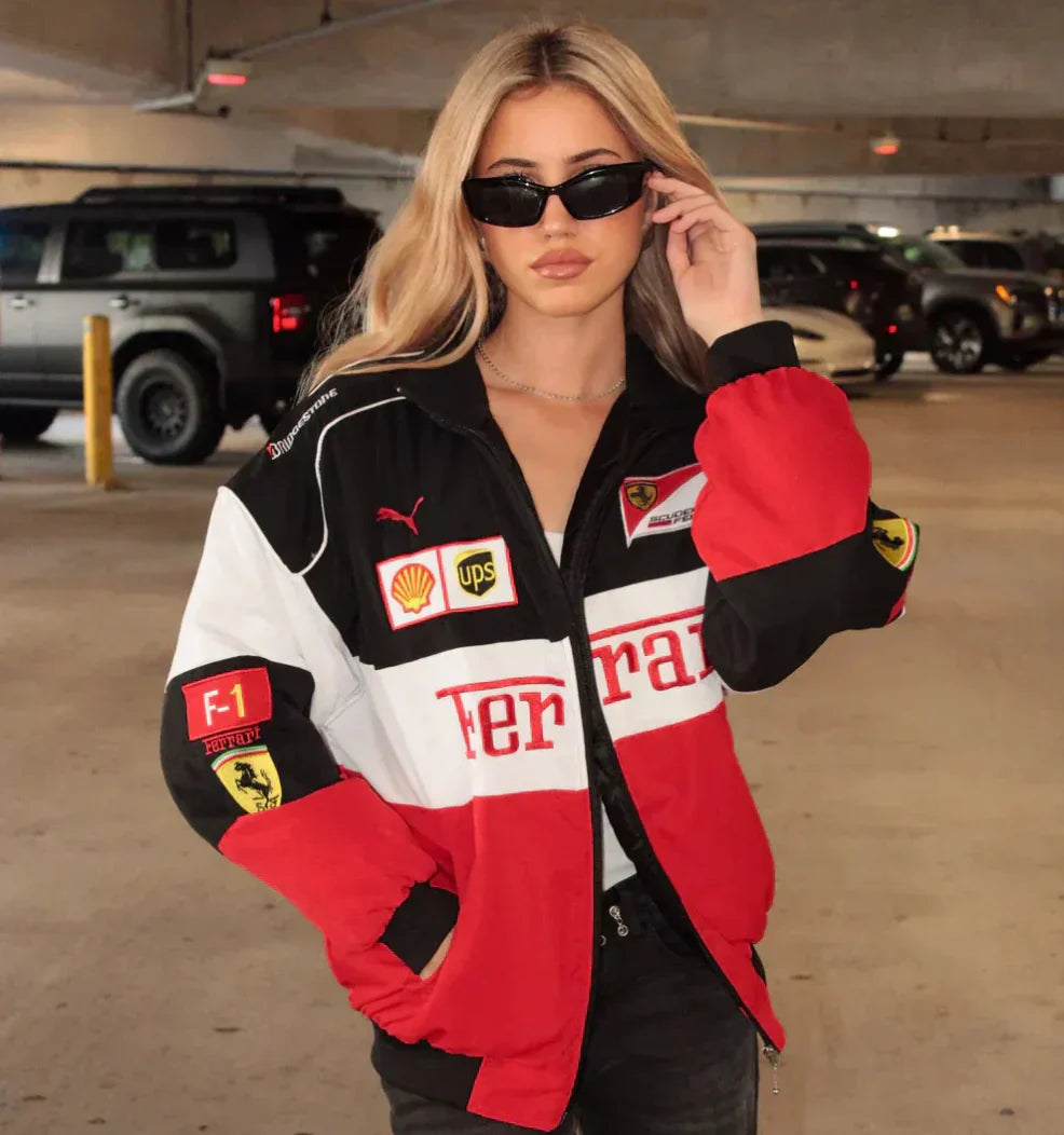 FERRARI VINTAGE F1 RACING JACKET – CLASSIC EDITION