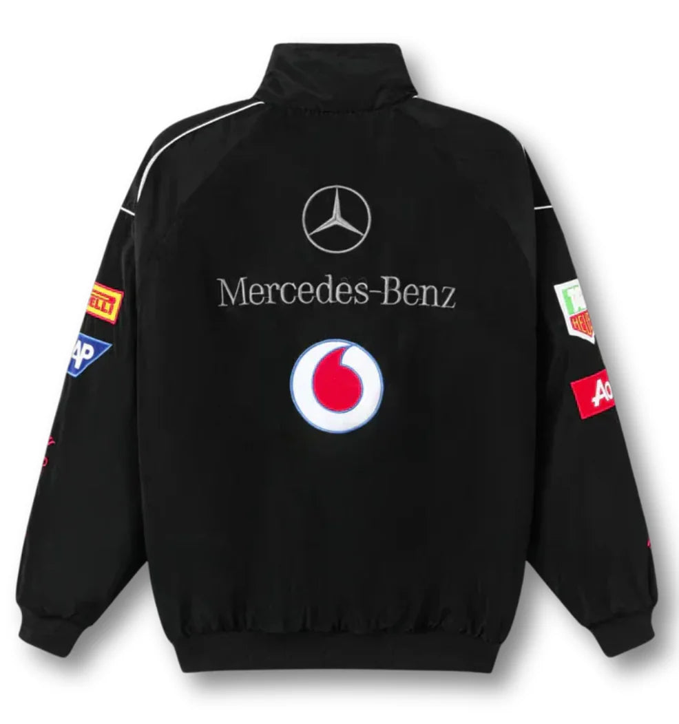 MERCEDES-BENZ SANTANDER VINTAGE RACING JACKET – BLACK EDITION
