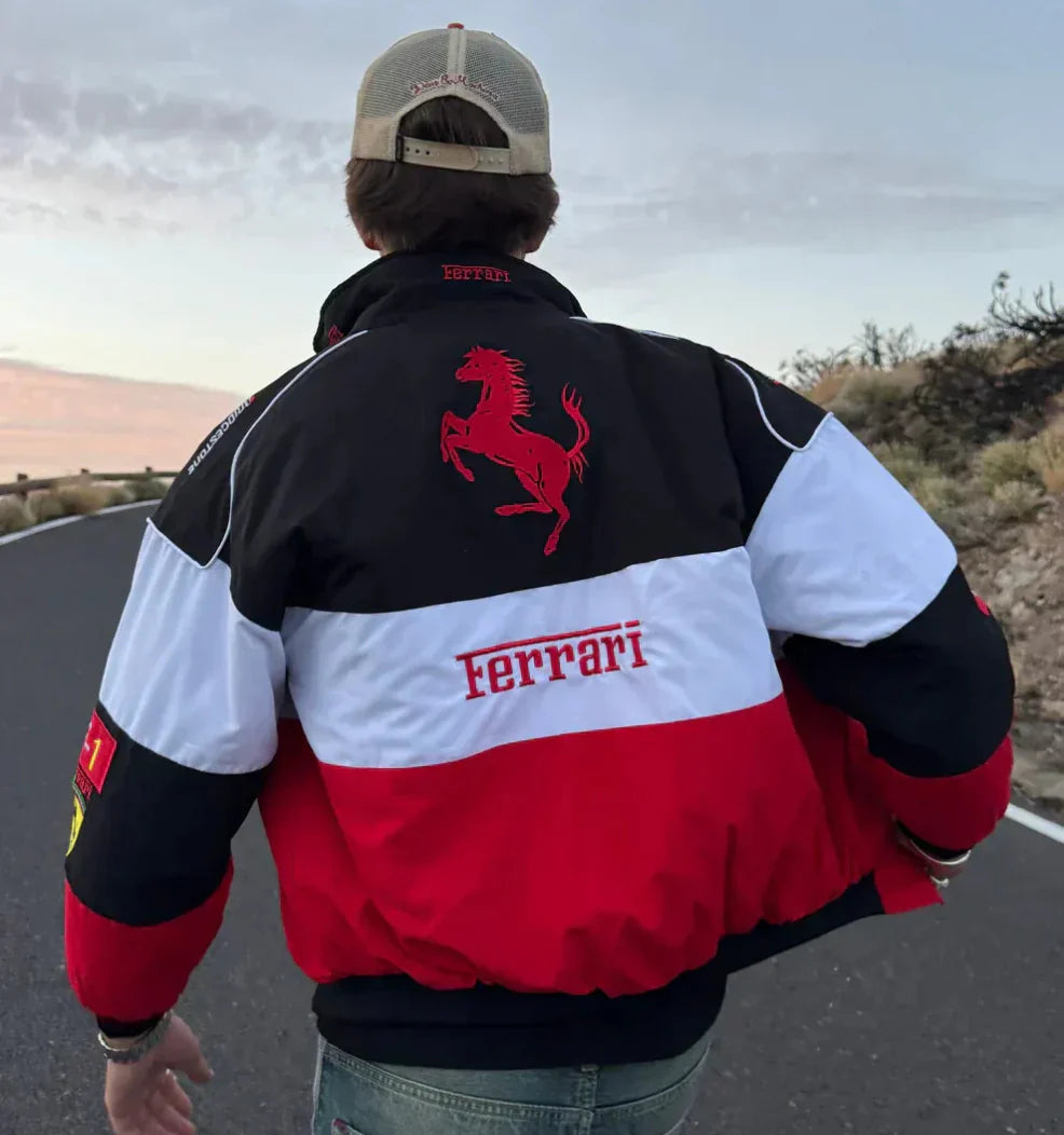 FERRARI VINTAGE F1 RACING JACKET – CLASSIC EDITION