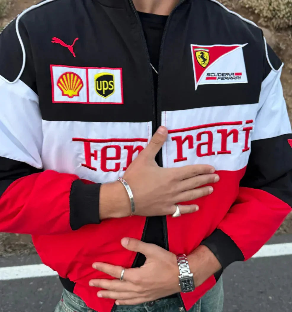 FERRARI VINTAGE F1 RACING JACKET – CLASSIC EDITION