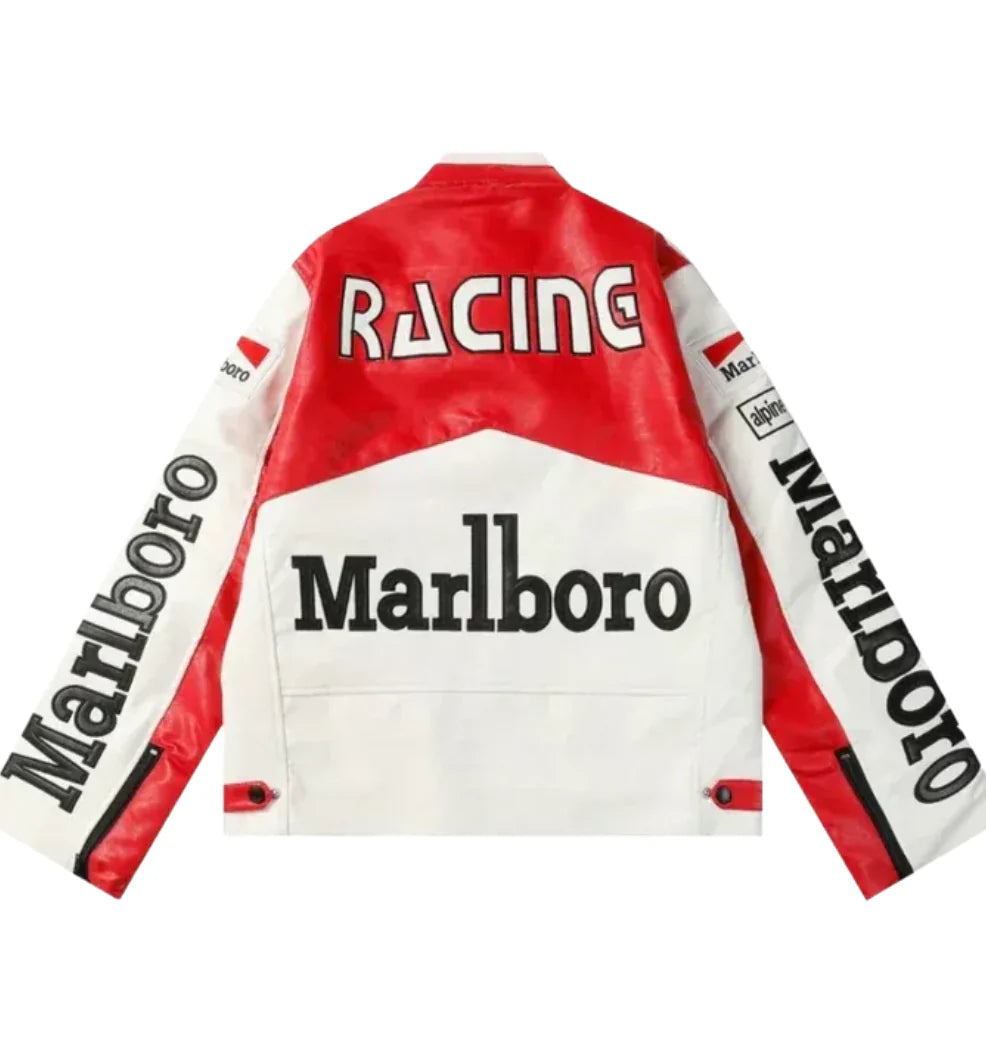MARLBORO CLASSIC EDITION LEATHER RACING JACKET
