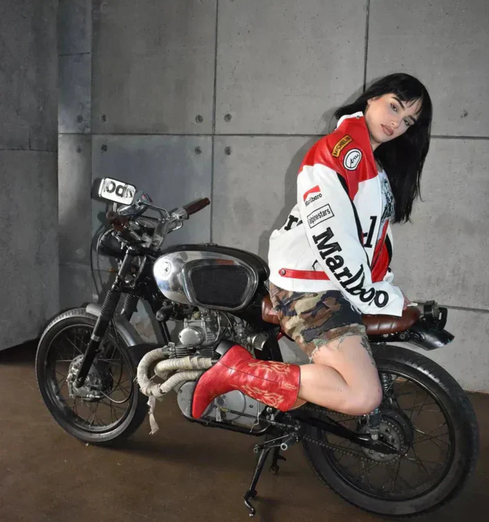 MARLBORO CLASSIC EDITION LEATHER RACING JACKET