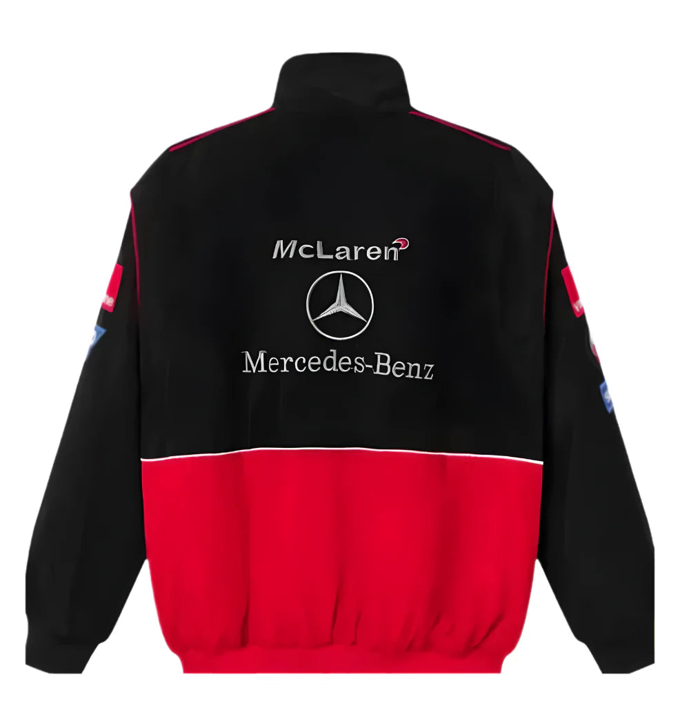 MCLAREN x MERCEDES-BENZ VINTAGE RACING JACKET – RED EDITION