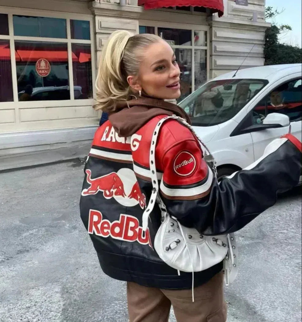 RED BULL RACING LEATHER RACING JACKET