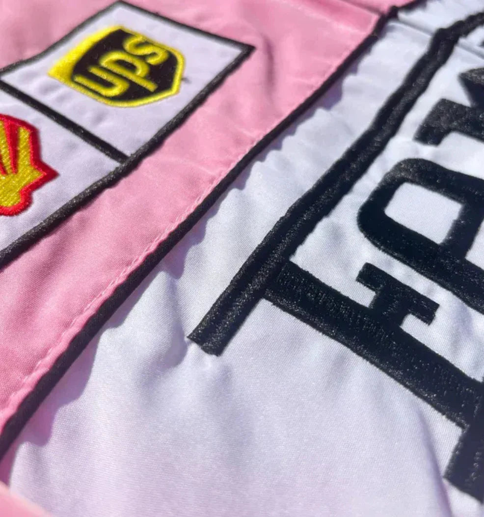 FERRARI VINTAGE F1 RACING JACKET – PINK EDITION