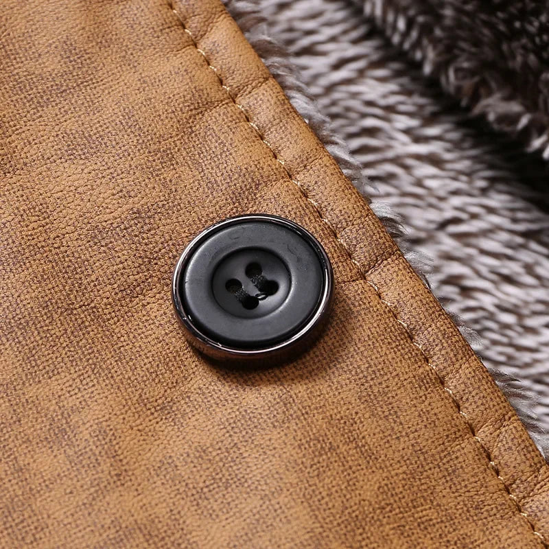 DOUCE & MIDA™ | MEN’S SUEDE COAT