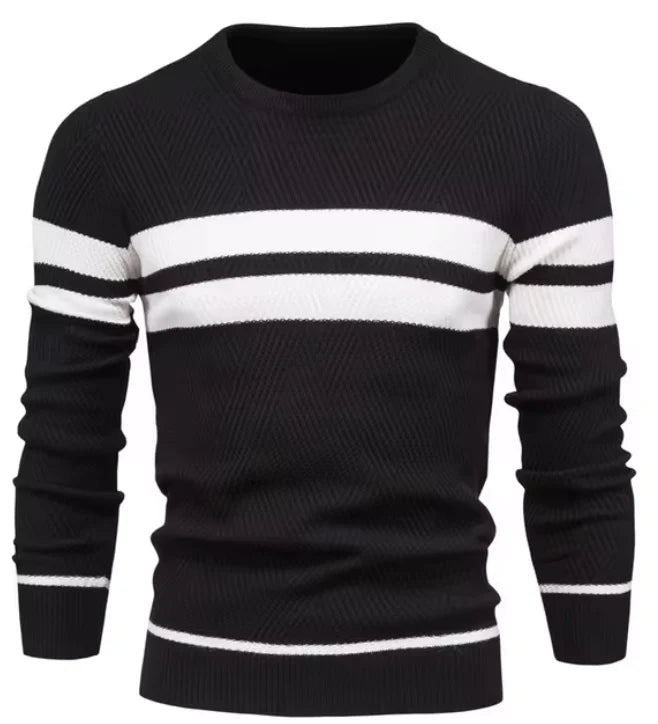 AIOPESON™ | ELEGANT HERRINGBONE PATTERN JUMPER
